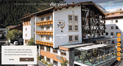 Desktop Screenshot of hotel-post.at