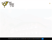 Tablet Screenshot of hotel-post.biz